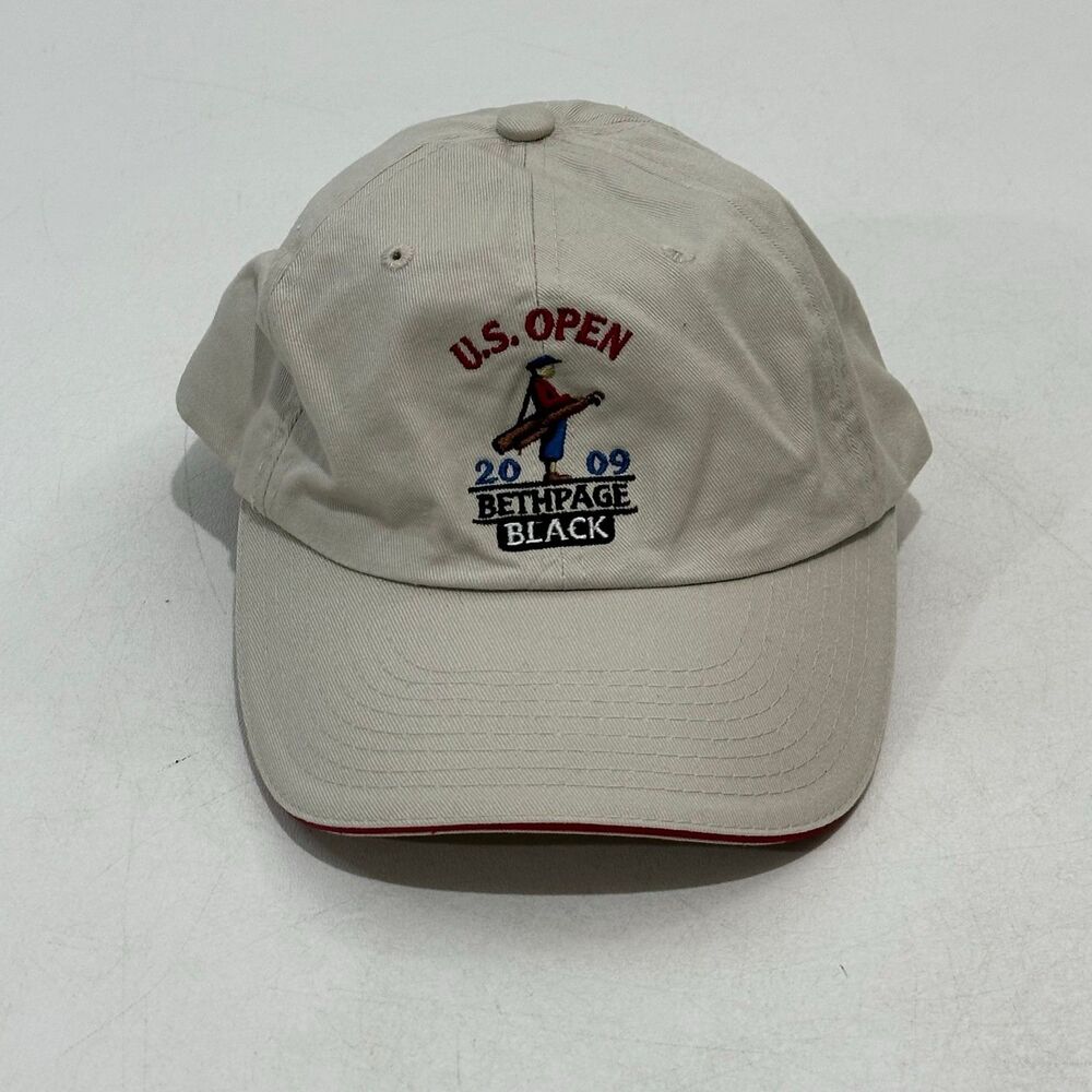 USGA Unisex Baseball Cap Khaki U.S. Open Bethpageβ Black 2009, One Size